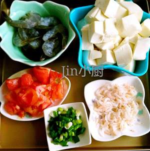 Soup of 3 bright bean curd! practice measure 1