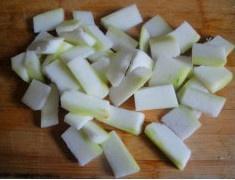 The practice measure of soup of wax gourd chop 2