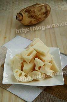 The practice measure of soup of chop of lotus lotus root 2