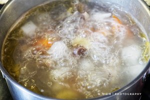 Autumn dry, drink oxtail soup of a bowl of turnip embellish the practice measure of one embellish ~ 11