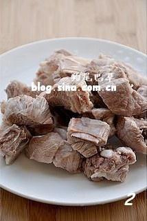 The practice measure of soup of medlar yam chop 2
