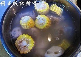 The practice measure of soup of chop of corn of lotus lotus root 4