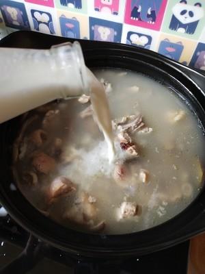 < chicken broth of peppery pig abdomen > , I am super favorite smell, the practice measure of glad small hutch 8