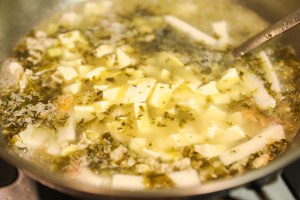 Cannot help doing sth - the practice measure of New Year cake of soup of snow bean corrupt 8