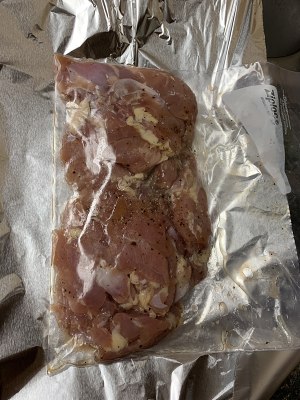 The practice measure that Zhi person suckles hoosh of sweet chicken wild rice 1