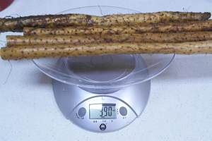 The practice measure of yam chop 1