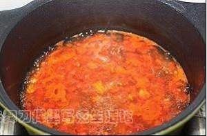 The practice measure of tomato egg soup 4