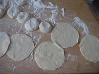 The practice measure of dumpling of gallinaceous juice fill 8
