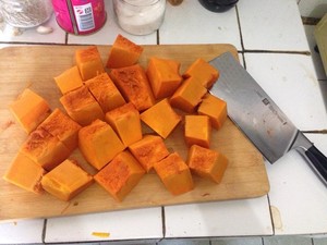 Congee of Han type pumpkin (pure pumpkin aroma) practice measure 1