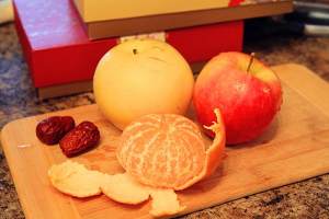 Measure of practice of the fruity that boil 1