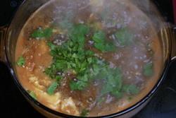The practice measure of vinegar-pepper soup 11