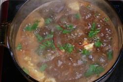 The practice measure of vinegar-pepper soup 12