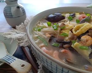 The practice measure of soup of mushroom of little taste bacterium 15