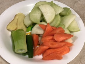 The practice measure of the clear soup mutton chop that stew 2