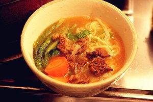 The practice measure of tomato beef soup 5