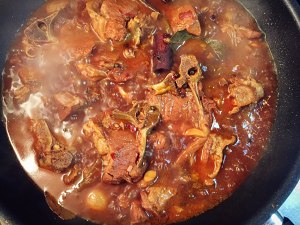 The practice measure that hall Mom teachs you to do chaffy dish of scorpion of red soup sheep 28