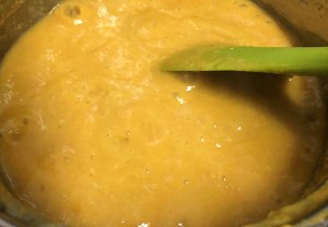 アロマは、カボチャのスープの実際の測定基準4