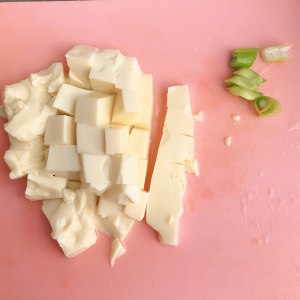 The practice measure of soup of tomato bean curd 4