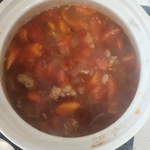 The practice measure of tomato sirlon soup 9
