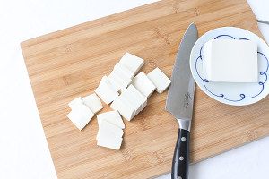 The practice measure of soup of bean curd of Sun of towel gourd bamboo 5