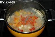The practice measure of soup of papaya tremella lotus seed 8