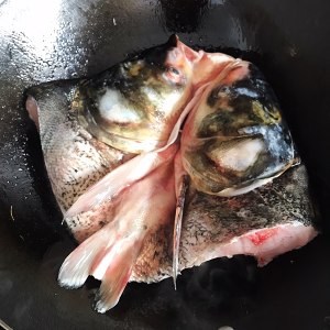 Soup of grandma whitefish head (bright) practice measure 4