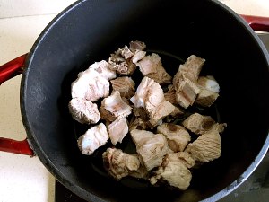 The practice measure of chop corn soup 1