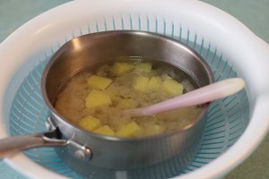 フルーツバイオレットライス13のトレメラのスープの実践測定