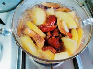 Warm yam of warm apple of longan of big jujube of wintry day preserve one's health is sweet the practice measure of soup 11
