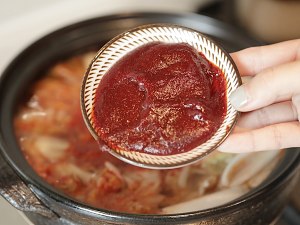Does rice match absolutely? ? The practice measure that learns the soup of bean curd of hot Chinese cabbage that meets 15