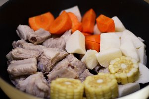 The practice move that sees the boiling water of chop of corn of yam of preserve one's health that meets 6