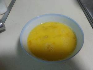The practice measure of a thick soup of caraway bean curd 3