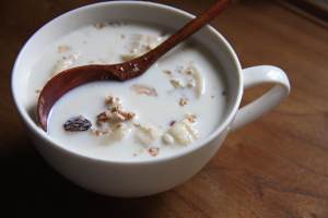 Milk is oaten bubble banana (breakfast of quick worker reducing weight) practice measure 4
