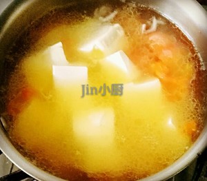 Soup of 3 bright bean curd! practice measure 3
