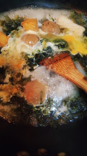 The 海苔卵の美味しいスープ5の練習法5 