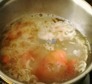 Soup of 3 bright bean curd! practice measure 2