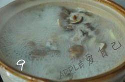 The practice measure of the Xianggu mushroom chicken broth that stew 13
