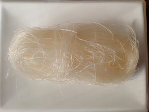 Soup of duck blood vermicelli made from bean starch (simple and easy edition) practice measure 4