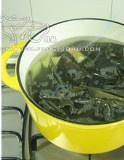The practice measure of soup of chop of kelp wax gourd 5