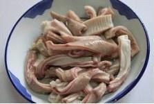 The practice measure of soup of peppery pig abdomen 4