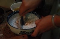 The practice measure of Bao of bean curd of shelled fresh shrimps 3