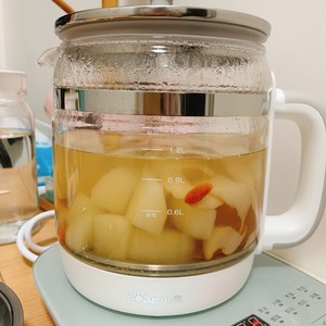 The practice measure of soup of small condole pear 5