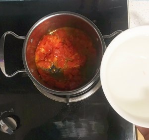 The practice measure of tomato mushroom soup 5