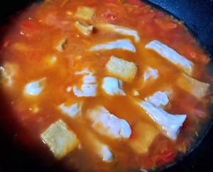 The practice measure of soup of a round mass of food of stay of proceedings of tomato acupuncture needle 5