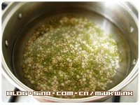 [soup of gram of the seed of Job's tears] the practice measure with dispel wet hot Qing Dynasty 3