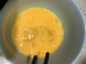 The practice measure of tomato egg beautiful soup 4