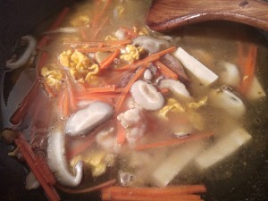 香guの豆腐のスープの実習対策7  