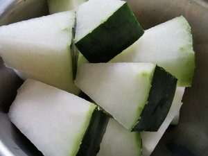 Boiling water of Guangdong old fire soup of the seed of Job's tears of 11 ～ wax gourd (clear heat is alexipharmic, benefit water dispel is wet) practice measure 1