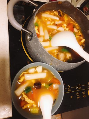 Gigantic the practice measure of soup of delicious New Year cake 7
