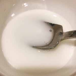 Fresh and tender egg spends corn the practice measure of soup 2